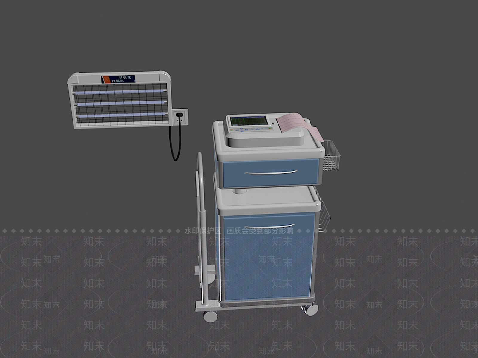 现代医疗机械3D模型下载【ID:381025129】