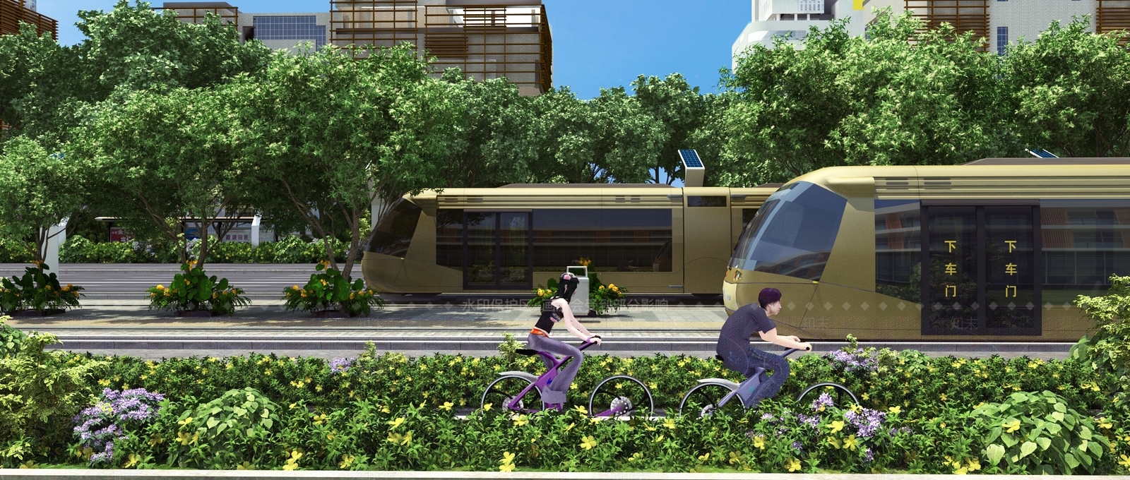 现代道路设施3D模型下载【ID:981073596】