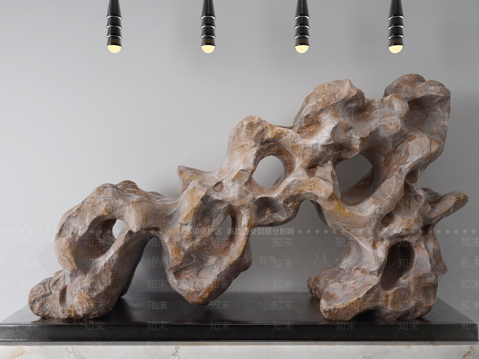 现代石雕3D模型下载【ID:381097850】