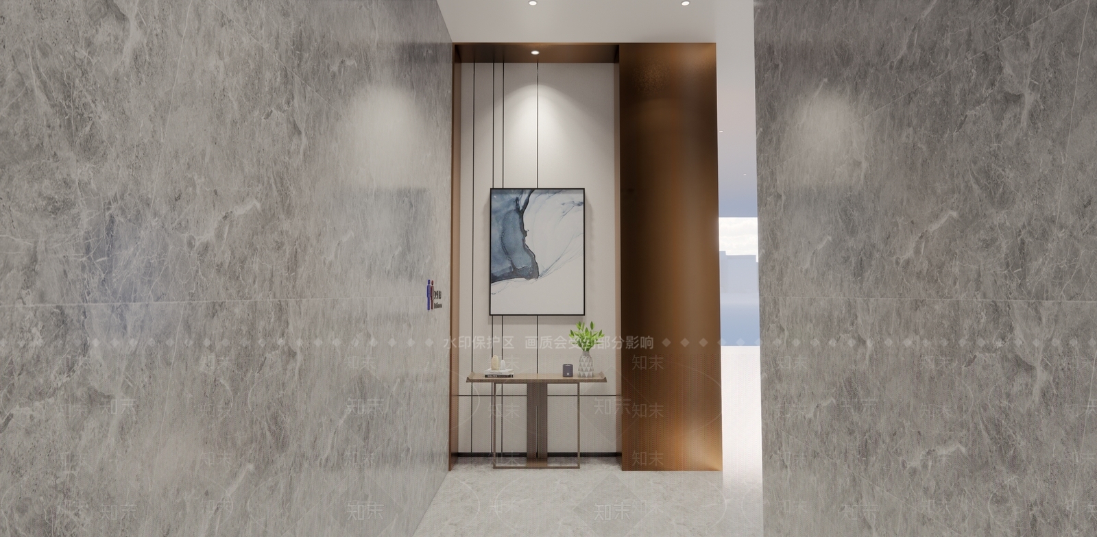 现代展示架SU模型下载【ID:981160402】
