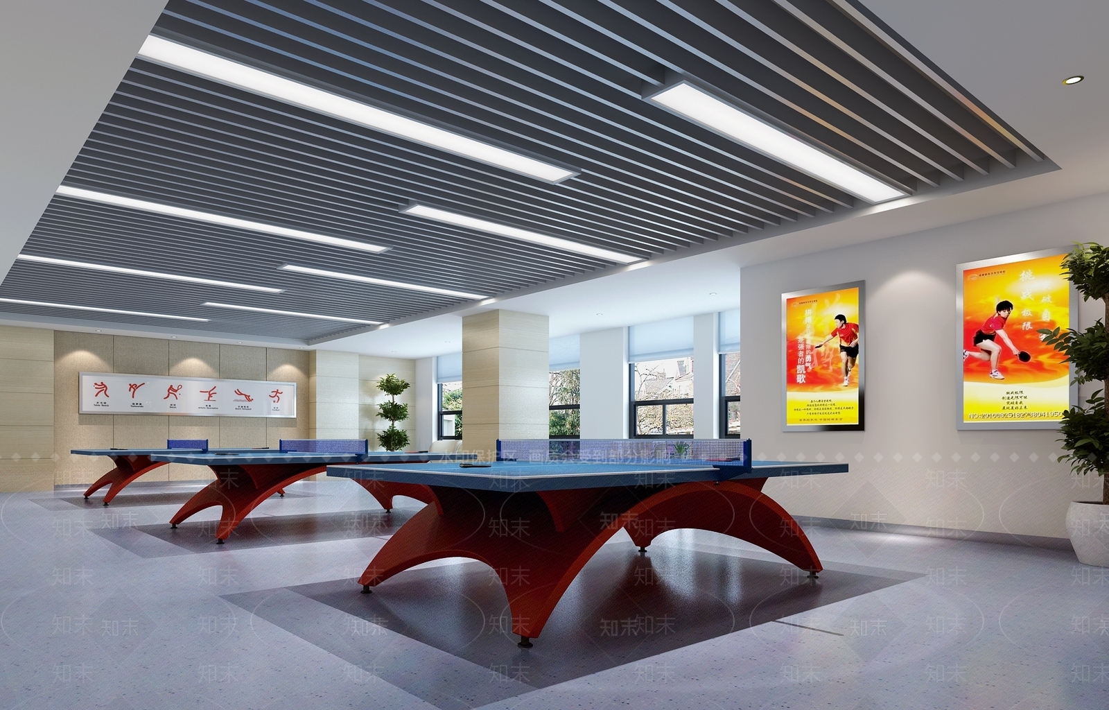 现代活动中心3D模型下载【ID:581196059】