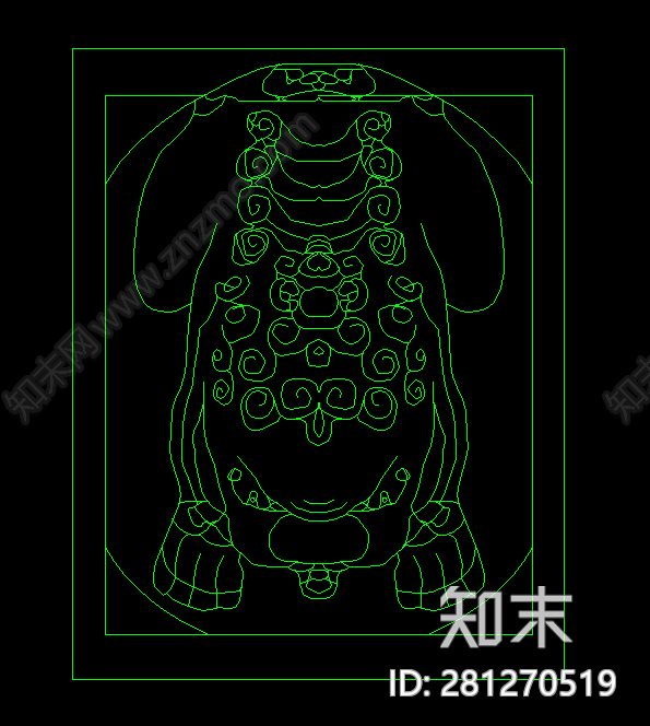 装饰线条CAD图纸