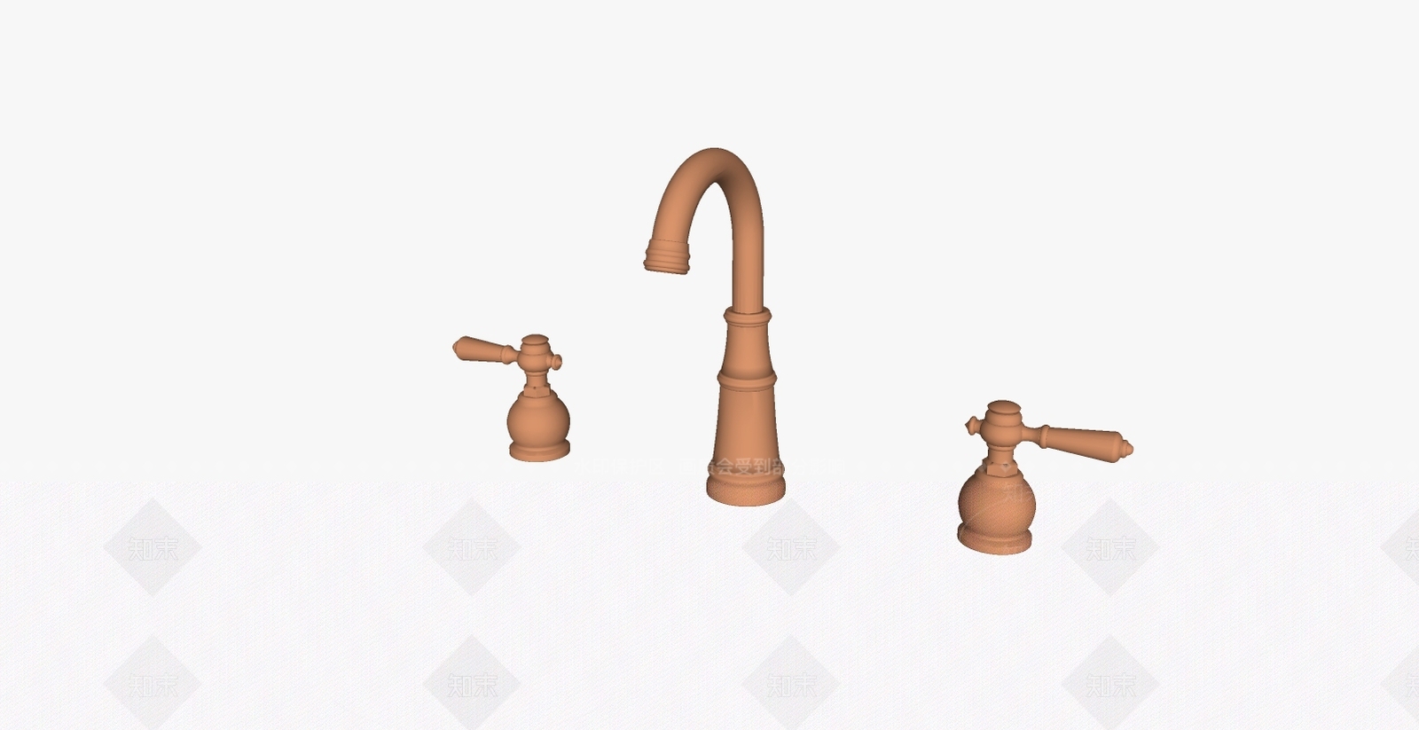 欧式水龙头SU模型下载【ID:781283067】
