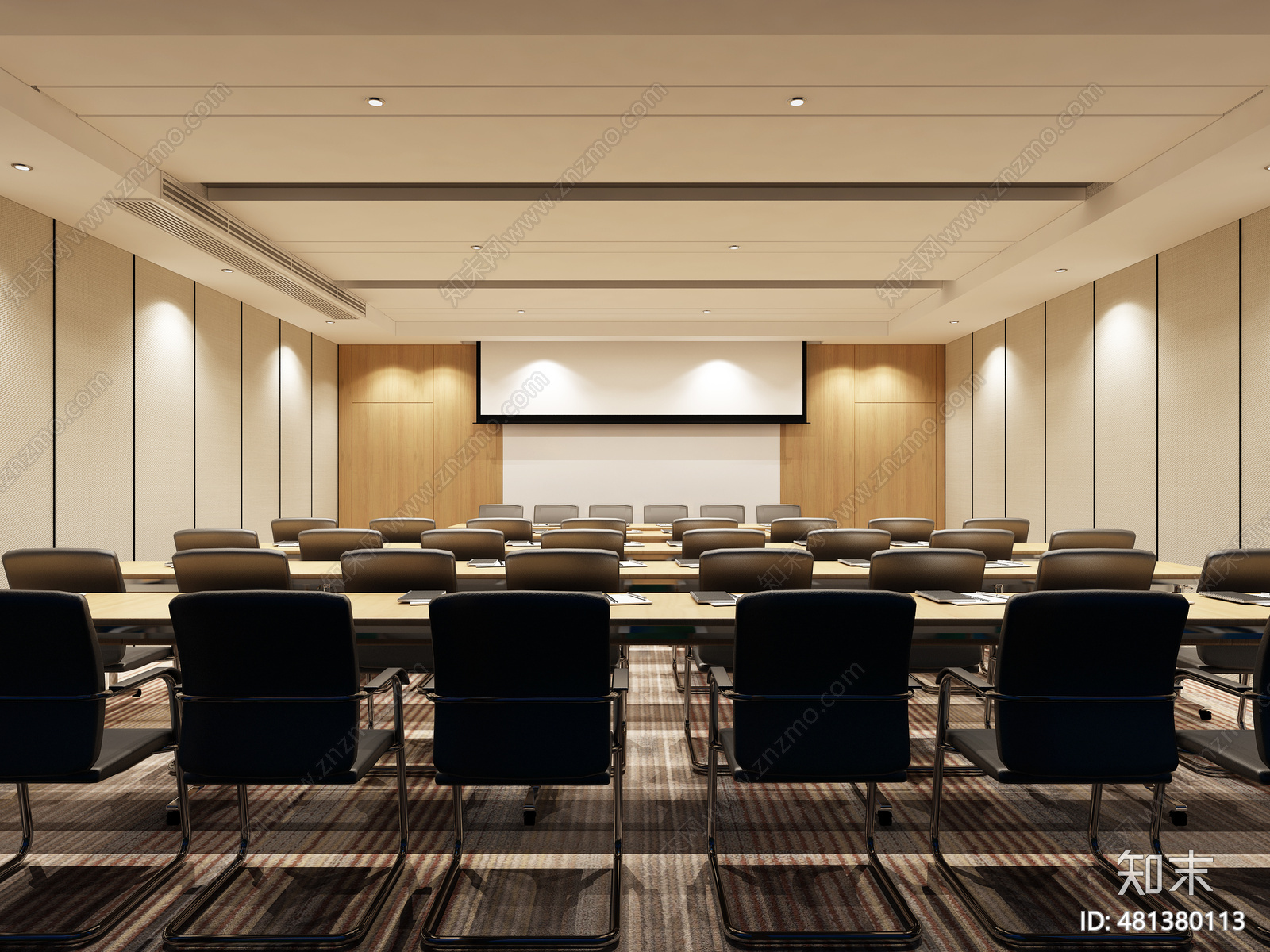 中式办公cad施工图下载【ID:481380113】