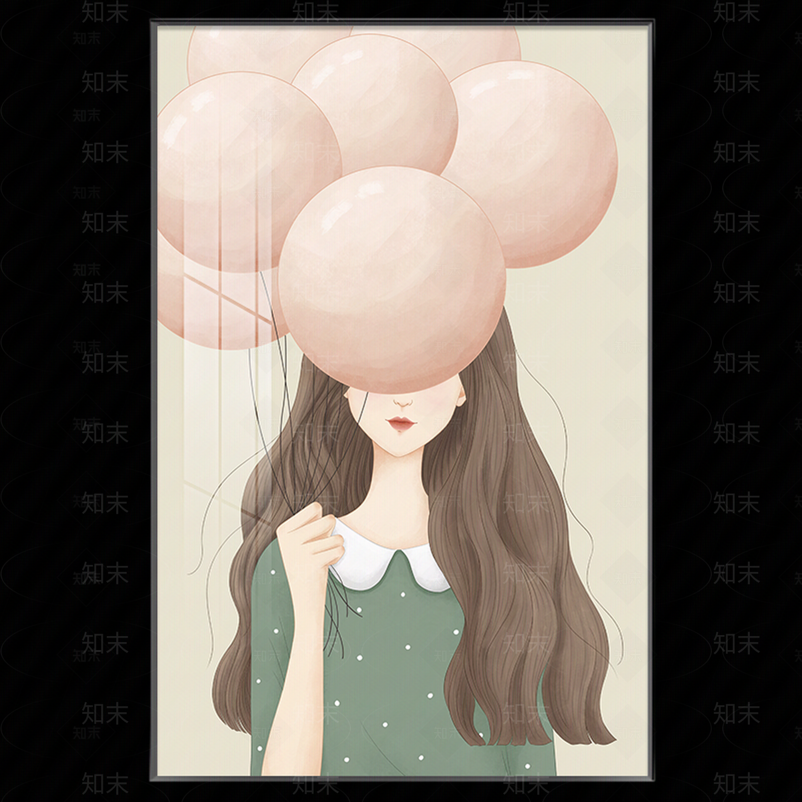 现代挂画贴图下载【ID:181404660】