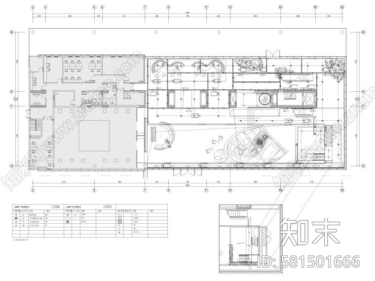 杭州壹号院美学馆cad施工图下载【ID:581501666】