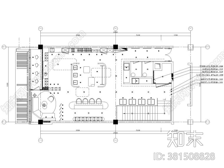 CHAO巢羽设计吴匠西装店cad施工图下载【ID:381508828】