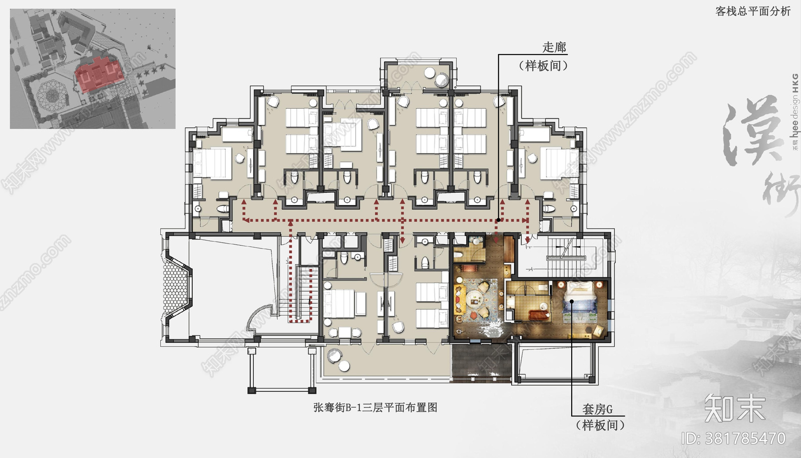 民宿cad施工图下载【ID:381785470】