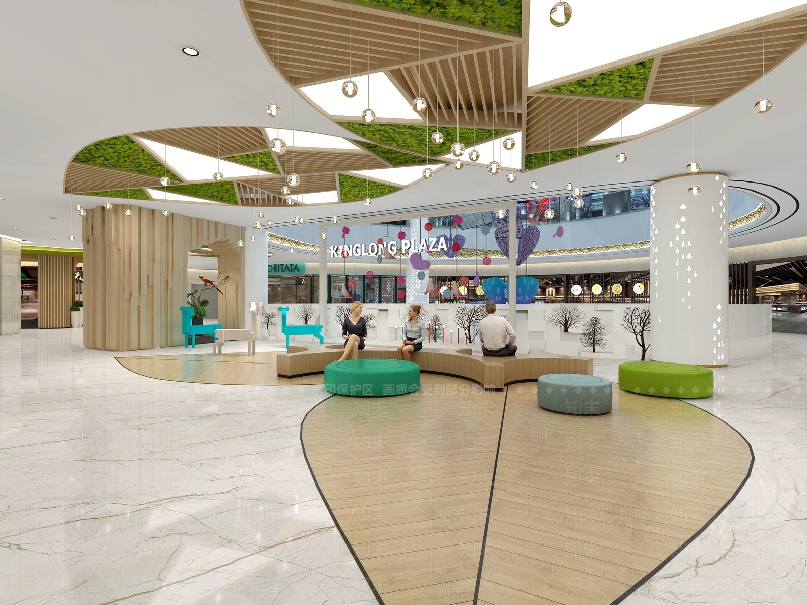 现代商场3D模型下载【ID:281827952】