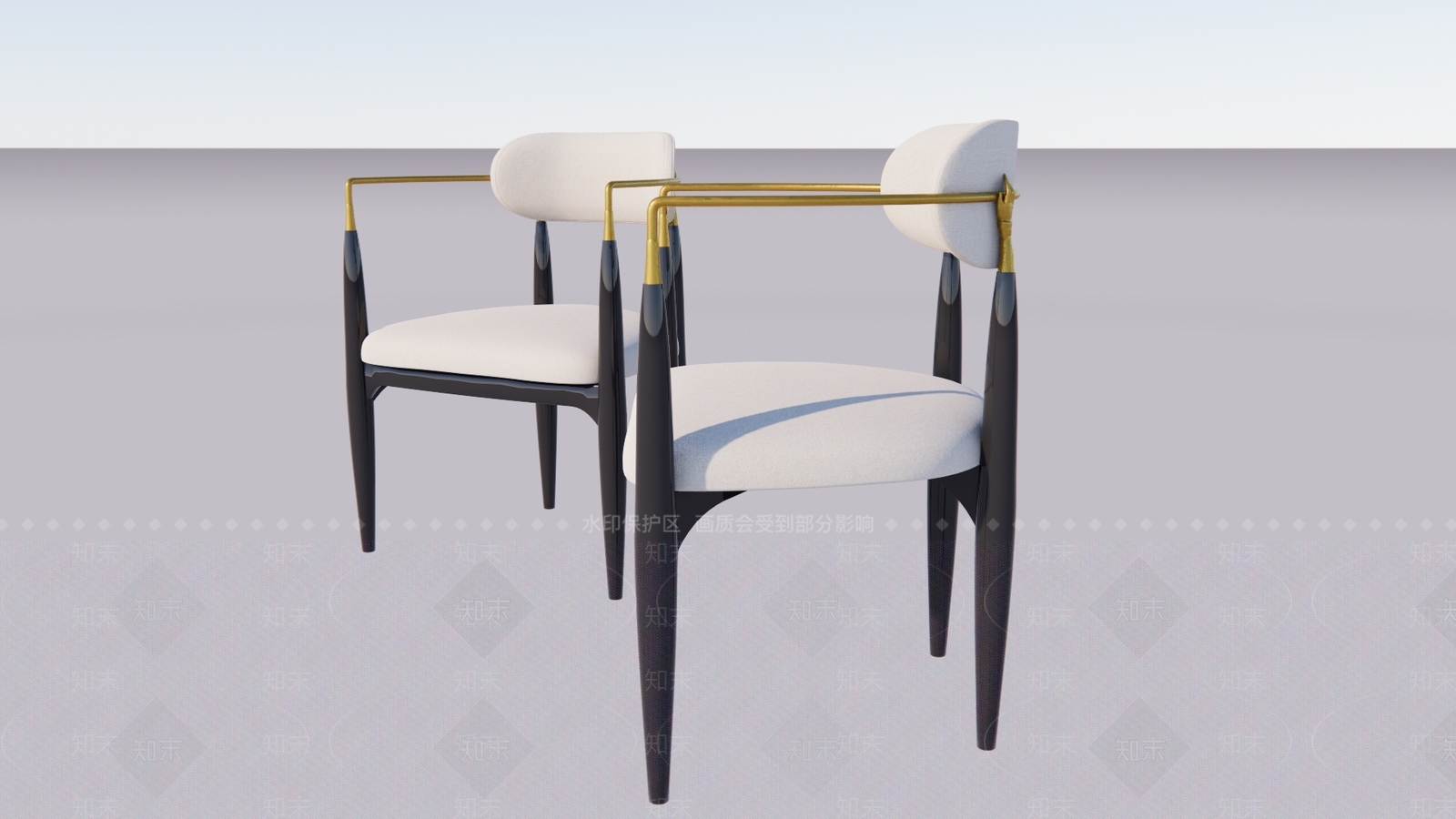 现代风格椅吧SU模型下载【ID:181838102】