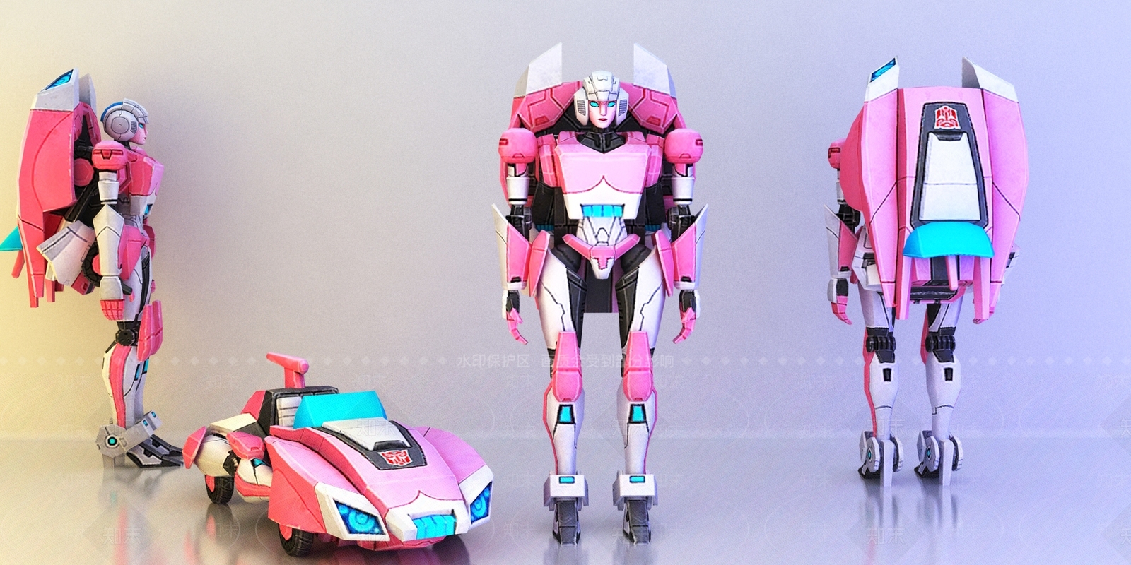 现代变形金刚3D模型下载【ID:381871429】