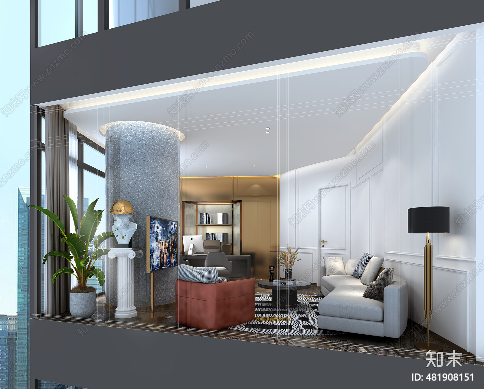 氧气空间设计cad施工图下载【ID:481908151】