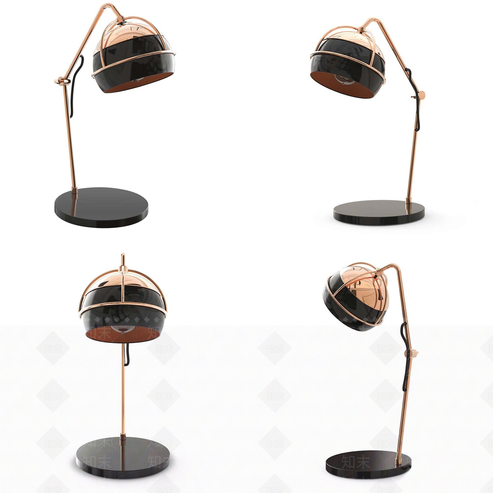 现代台灯模型3D模型下载【ID:681981130】