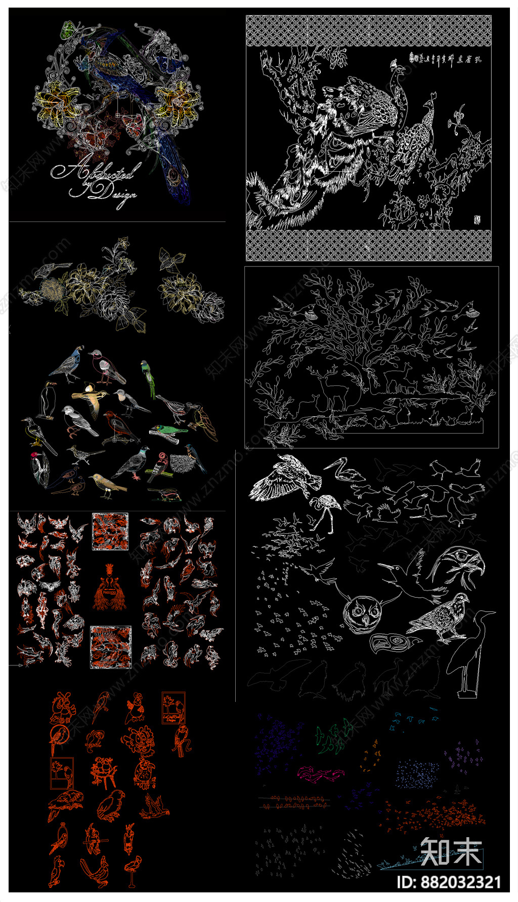 飞鸟CAD图块施工图下载【ID:882032321】
