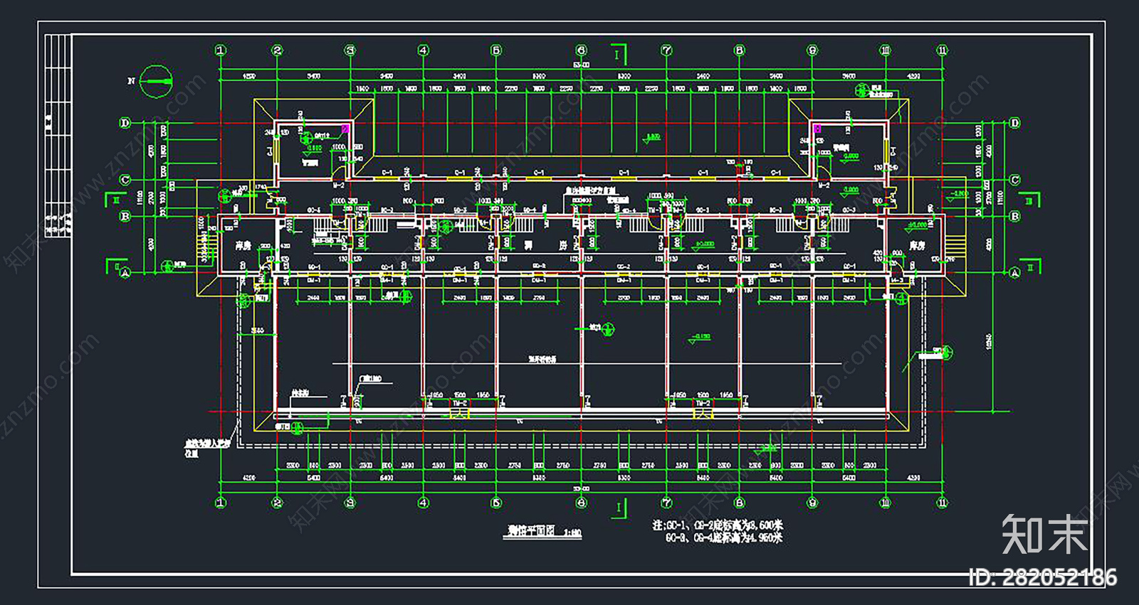 某山地动物园狮馆施工图下载【ID:282052186】