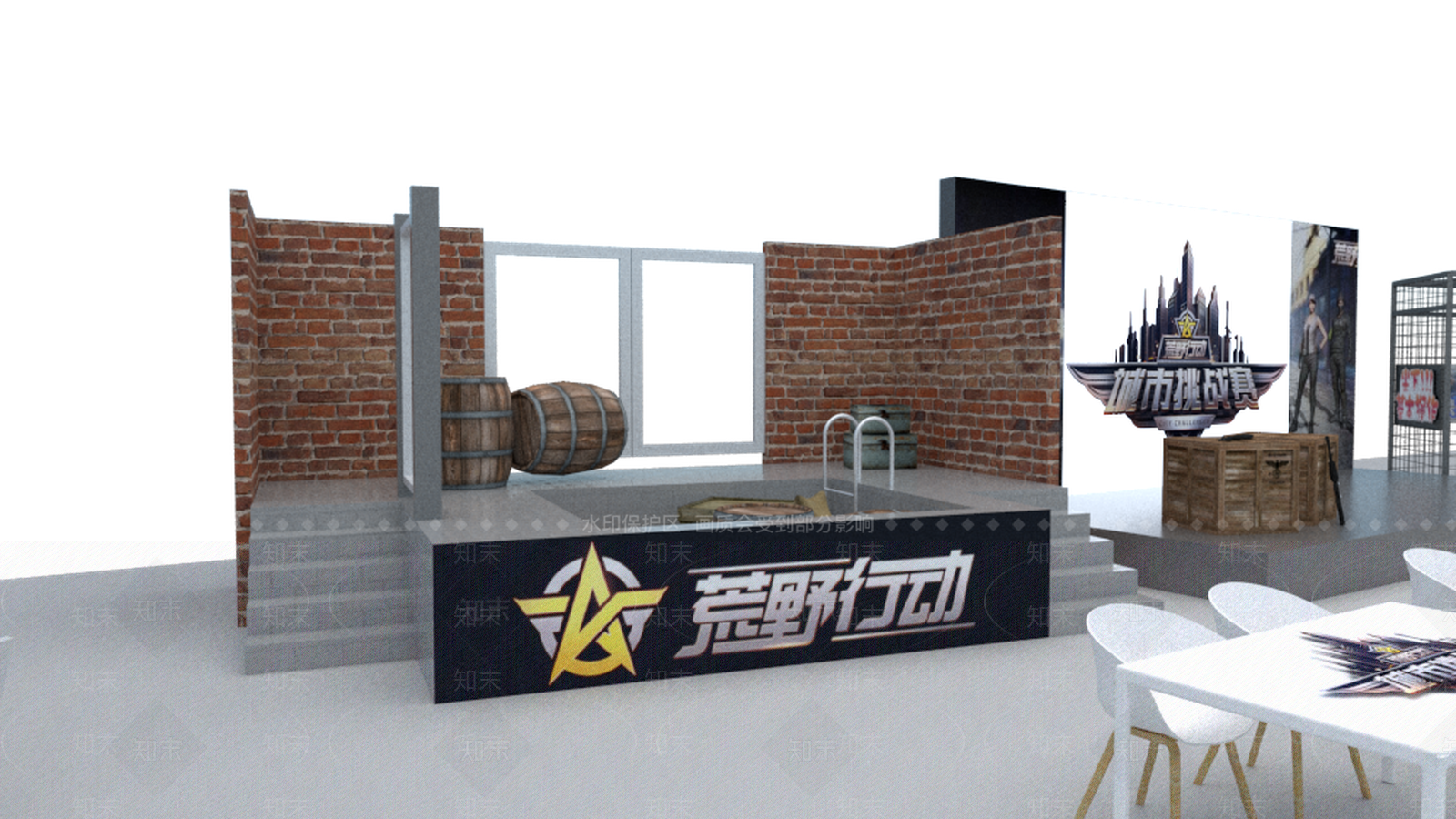 现代舞台SU模型下载【ID:582763448】
