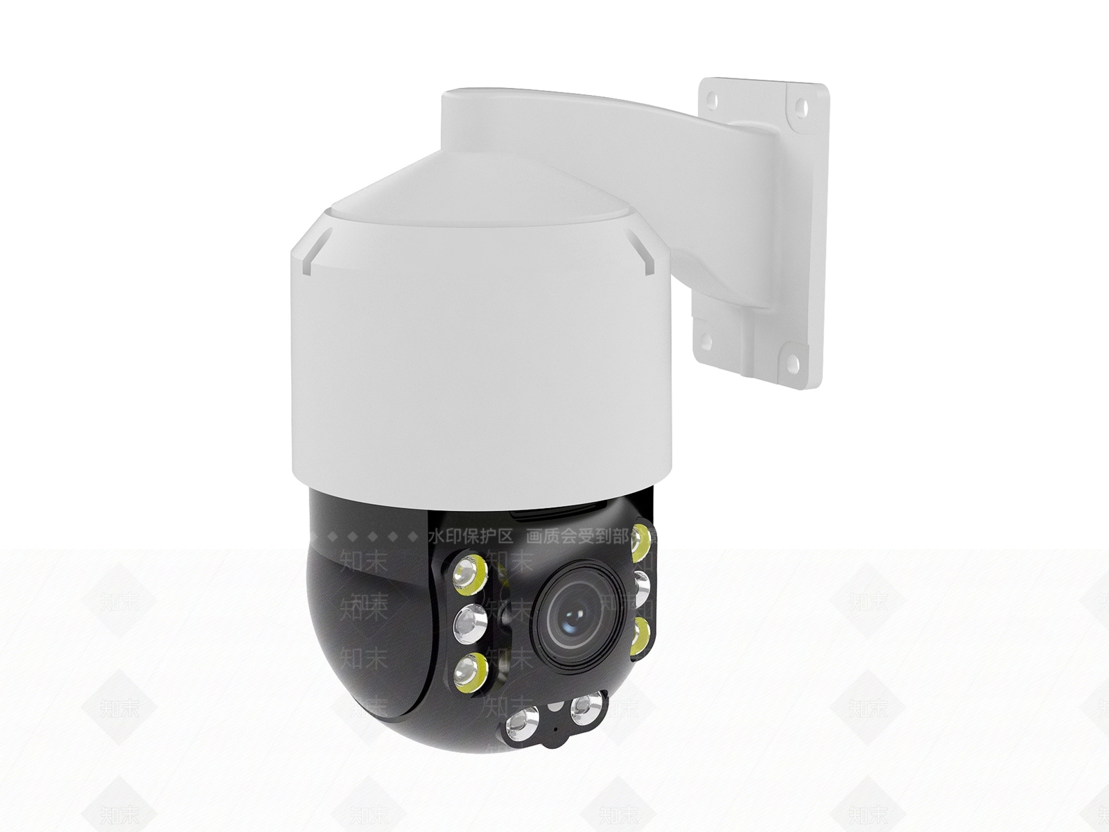 现代监控摄像头3D模型下载【ID:782224263】