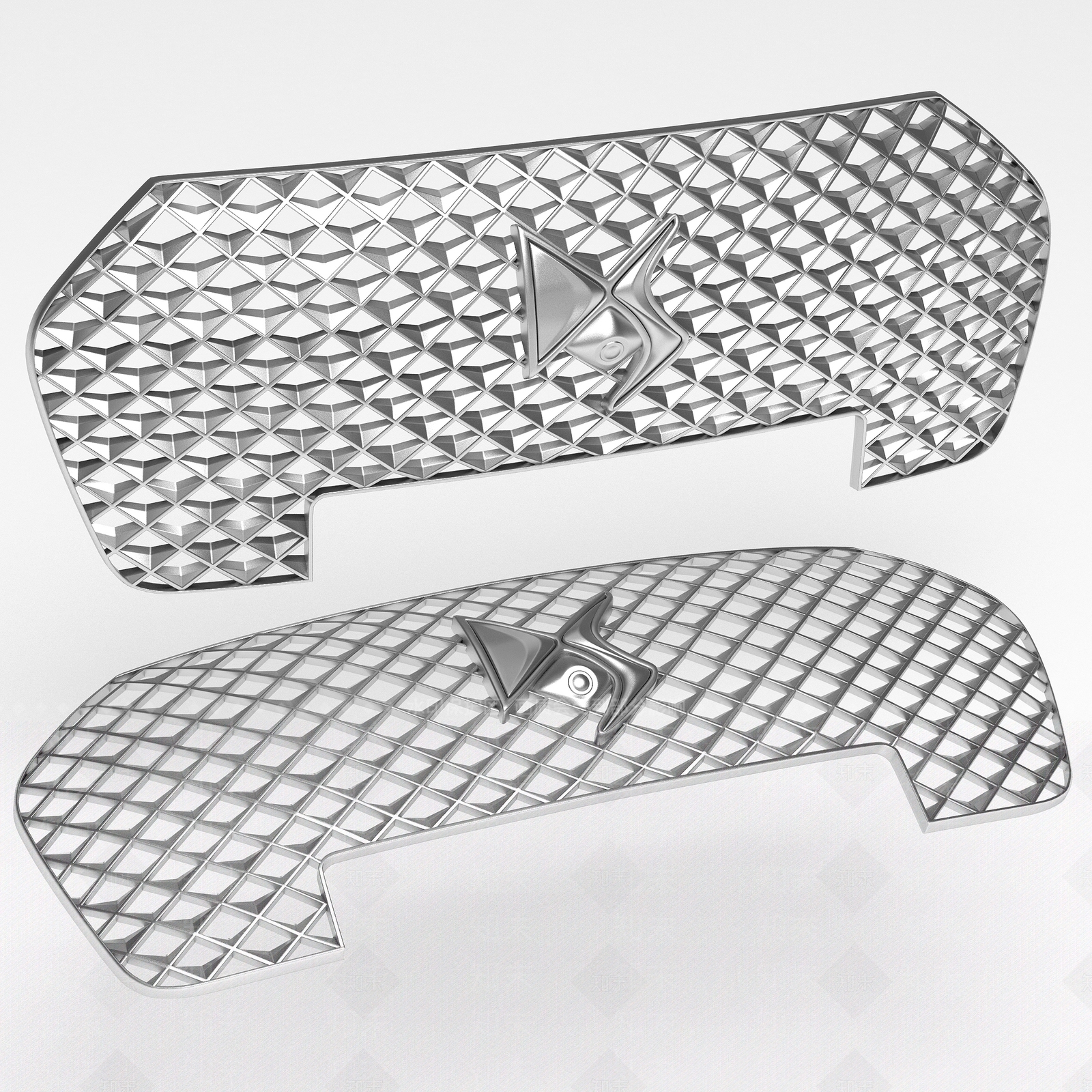 现代汽车格栅3D模型下载【ID:591775753】