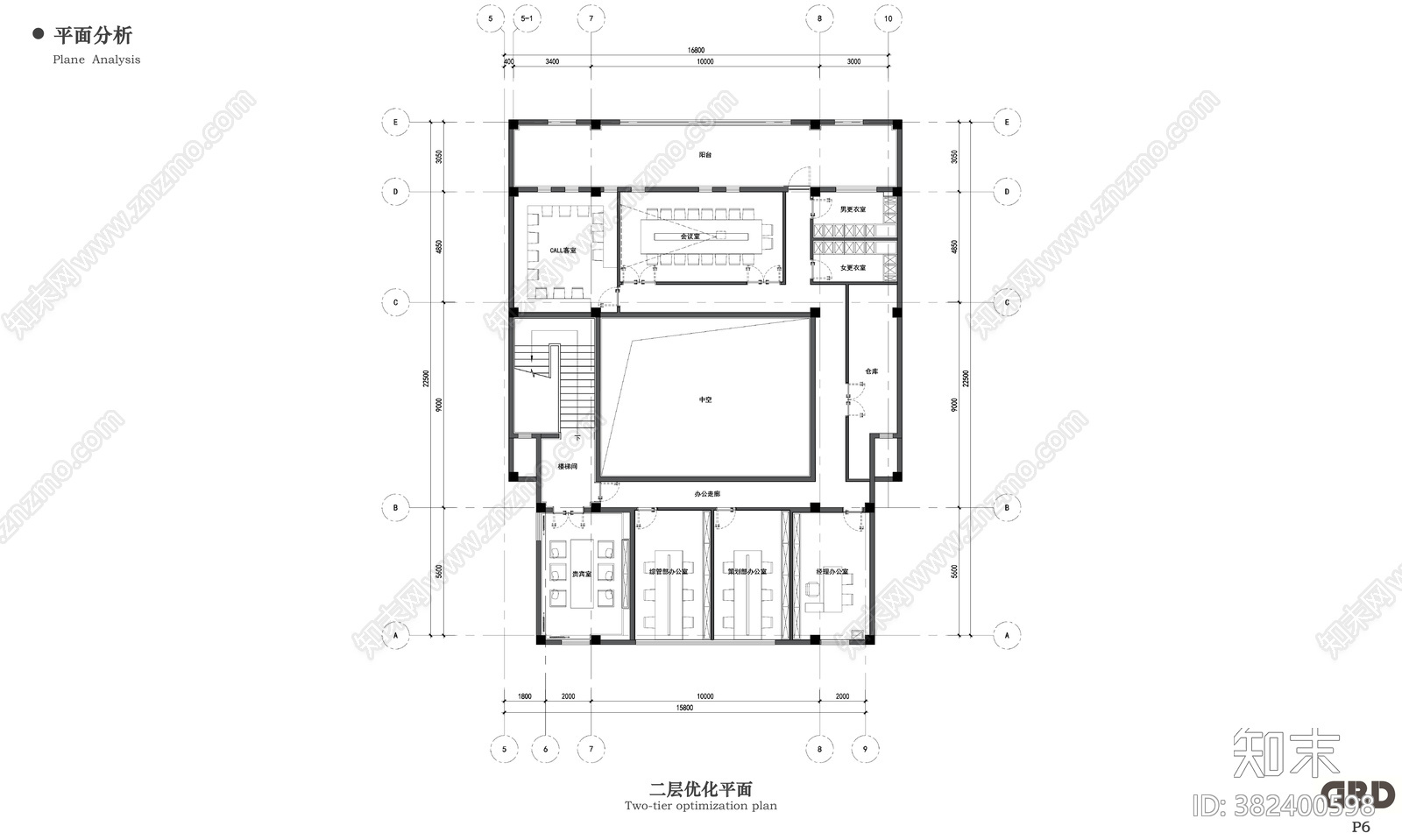 济南售楼部cad施工图下载【ID:382400598】