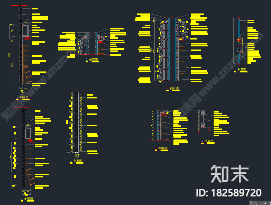 图书馆cad施工图下载【ID:182589720】