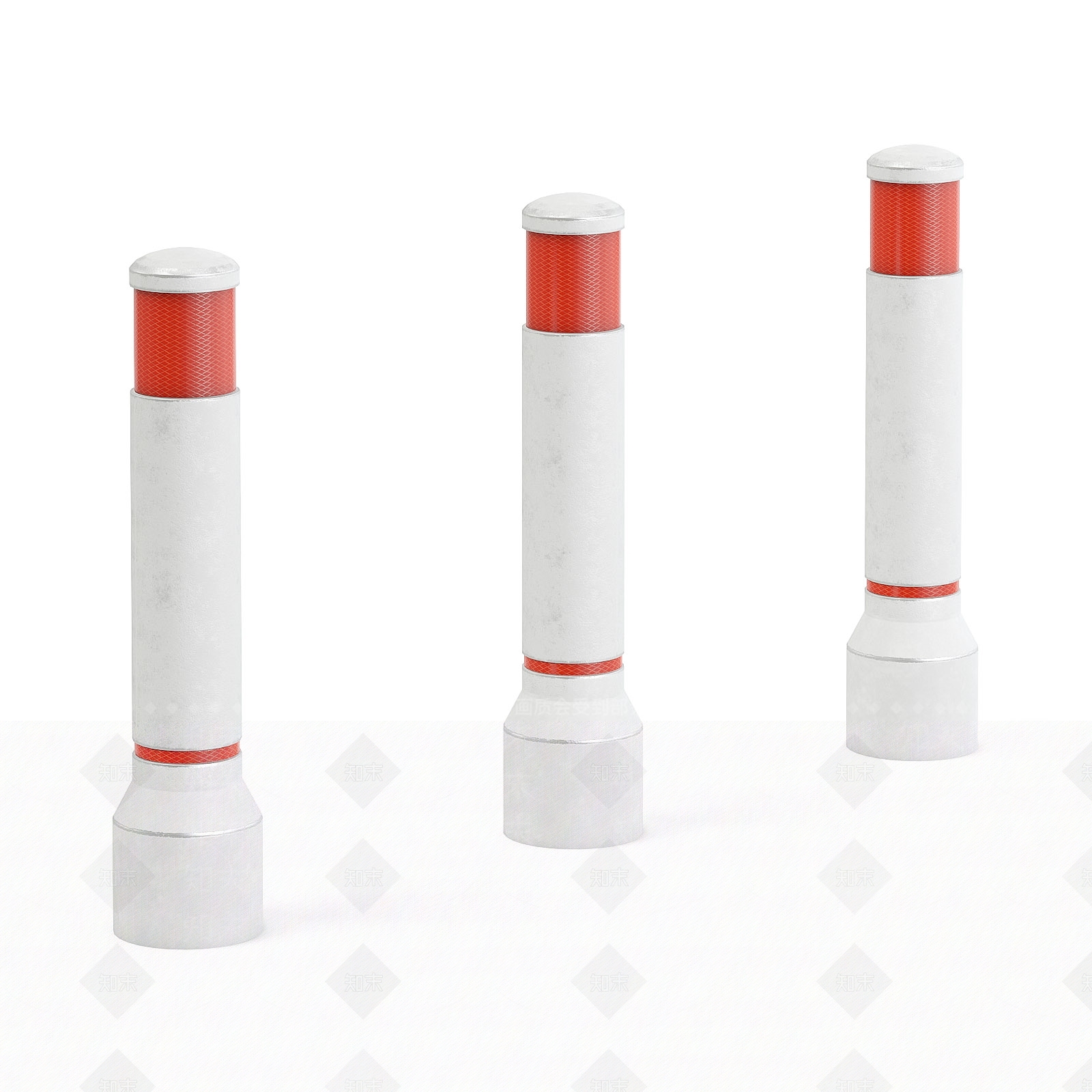 现代道路指示灯3D模型下载【ID:982589314】