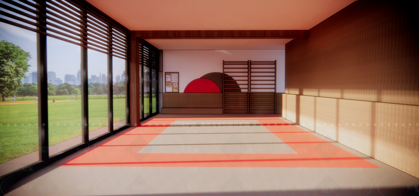 日式活动中心SU模型下载【ID:282818480】
