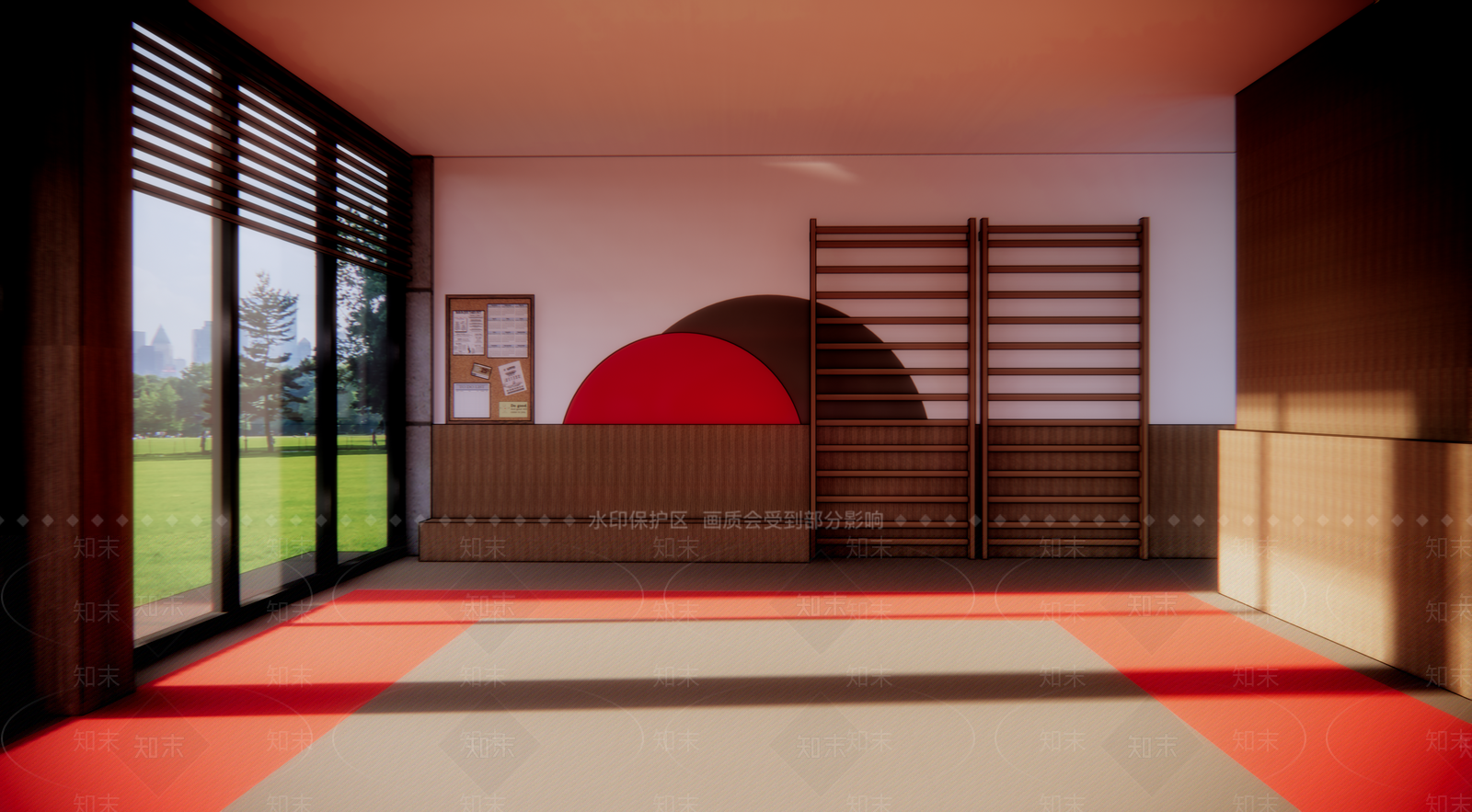 日式活动中心SU模型下载【ID:282818480】