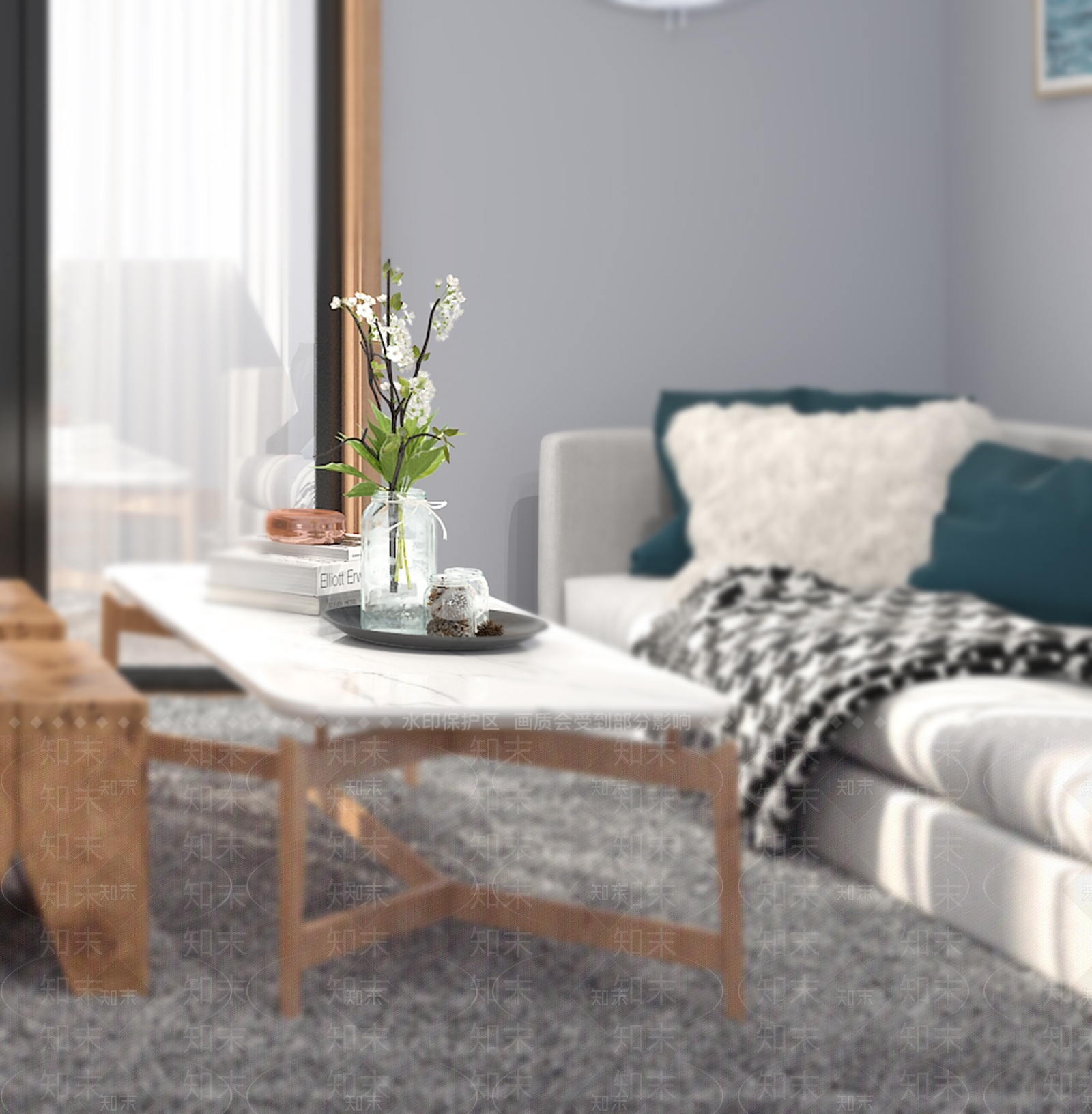北欧公寓3D模型下载【ID:982889786】