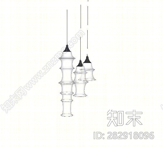 ArtemideFalkland日式吊灯SU模型下载【ID:282918096】