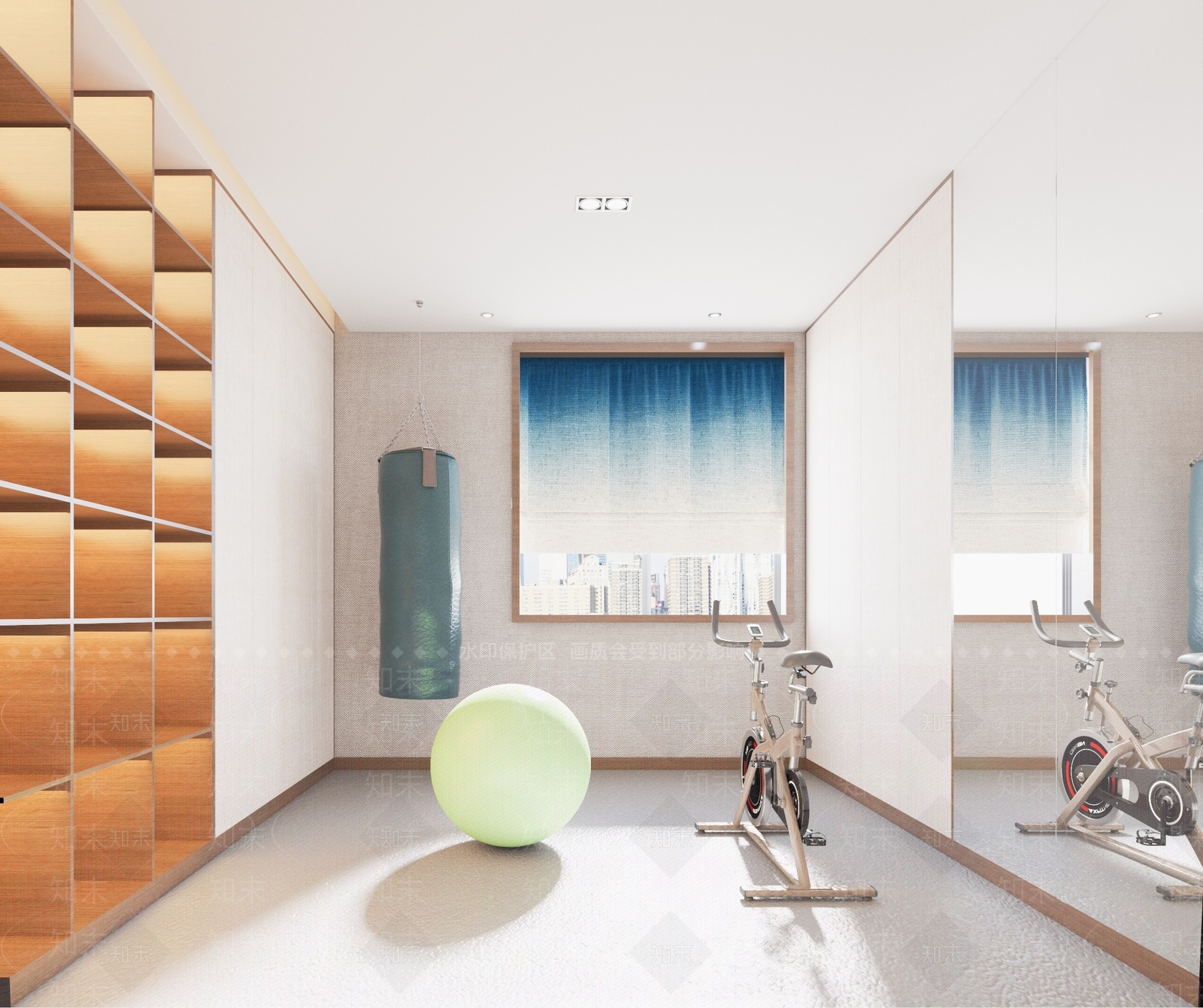 现代风格健身房3D模型下载【ID:682960448】