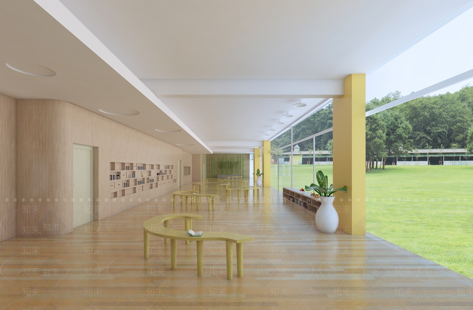 现代儿童活动室SU模型下载【ID:990707036】