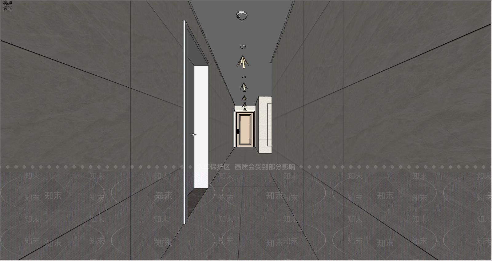 现代住宅建筑SU模型下载【ID:283320763】