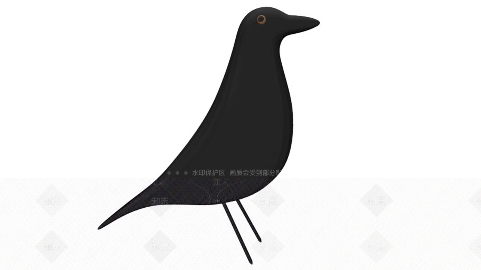 埃姆斯家鸟SU模型下载【ID:1161706886】