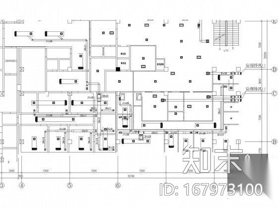 [烟台]医院手术室净化工程全套施工图纸(净化施工图下载【ID:167973100】