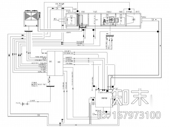 [烟台]医院手术室净化工程全套施工图纸(净化施工图下载【ID:167973100】