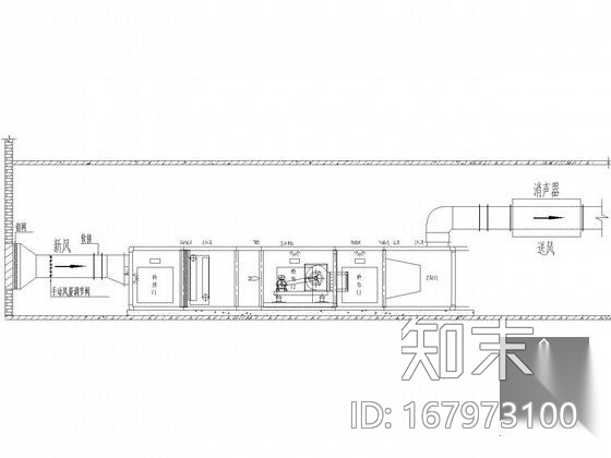 [烟台]医院手术室净化工程全套施工图纸(净化施工图下载【ID:167973100】