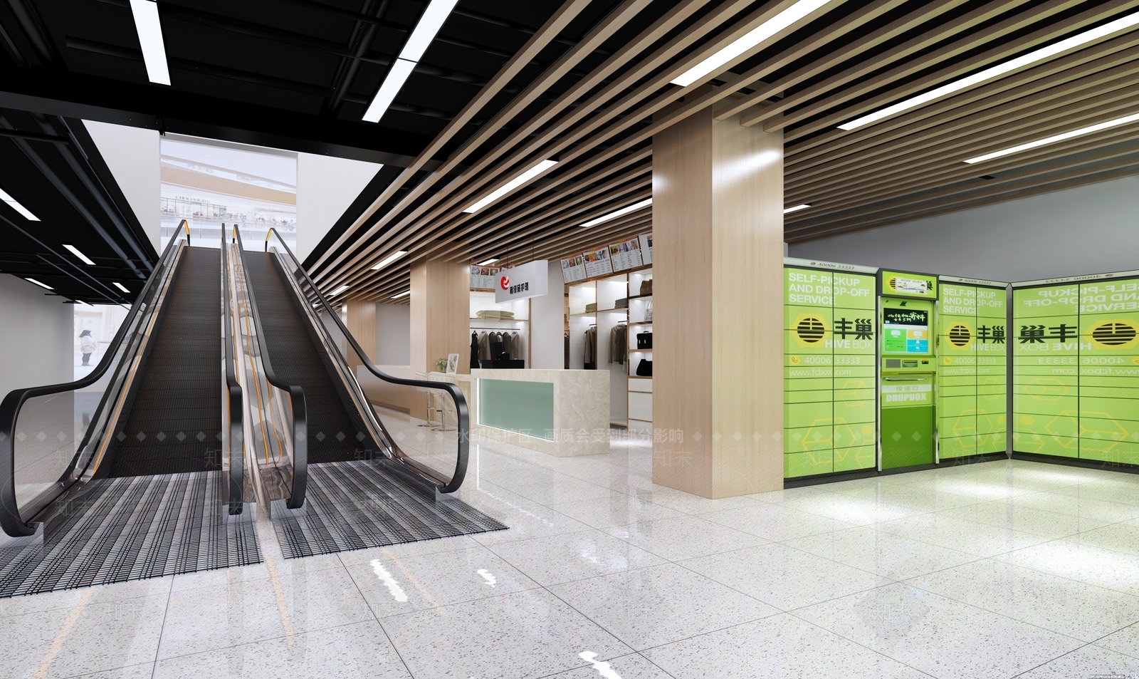 现代商场3D模型下载【ID:283084998】