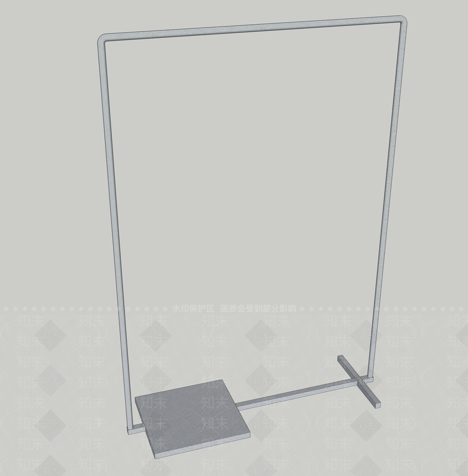 现代展架SU模型下载【ID:783502172】