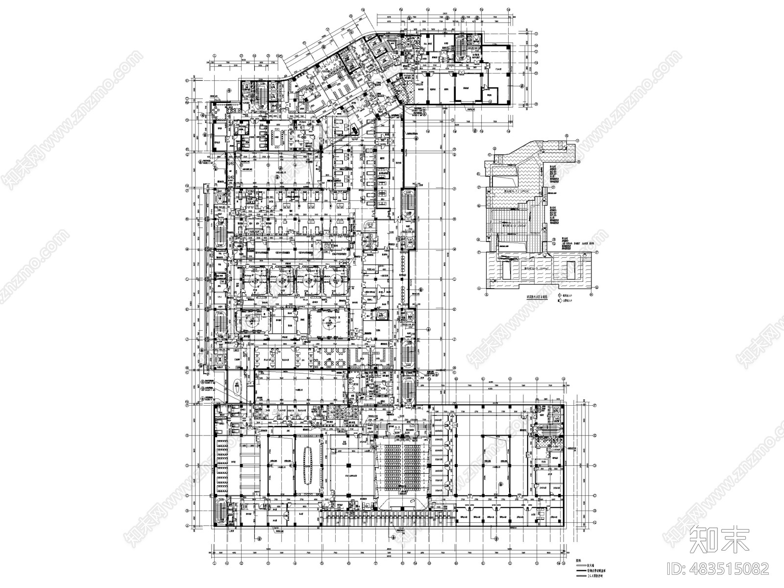 最新医疗厦门市心血管病医院丨设计方案效果图施工图物料书丨1cad施工图下载【ID:483515082】