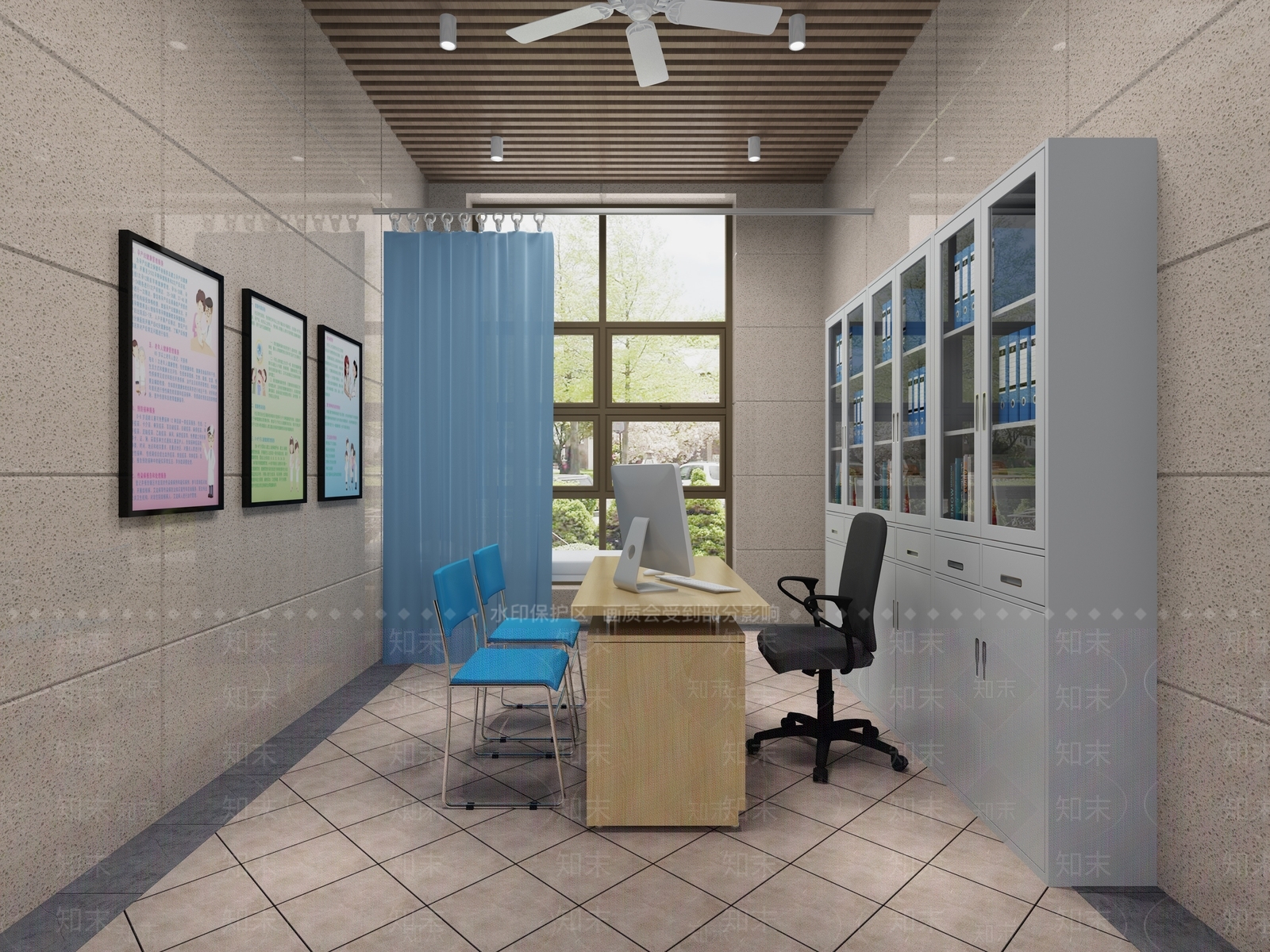 现代社区活动中心3D模型下载【ID:583558046】