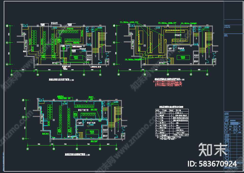 大型住宅建筑群全套电气施工图下载【ID:583670924】