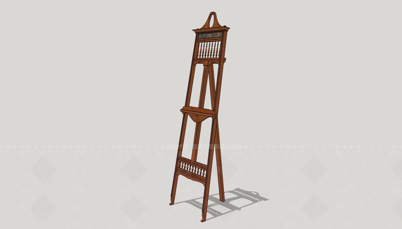现代画具SU模型下载【ID:483846223】