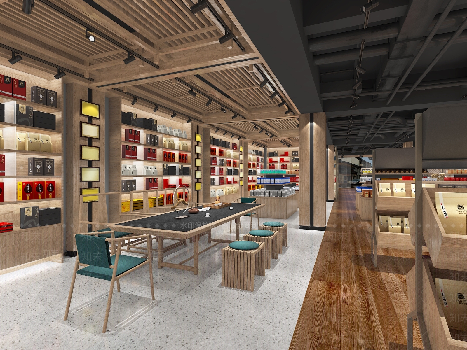工业风超市3D模型下载【ID:583954377】
