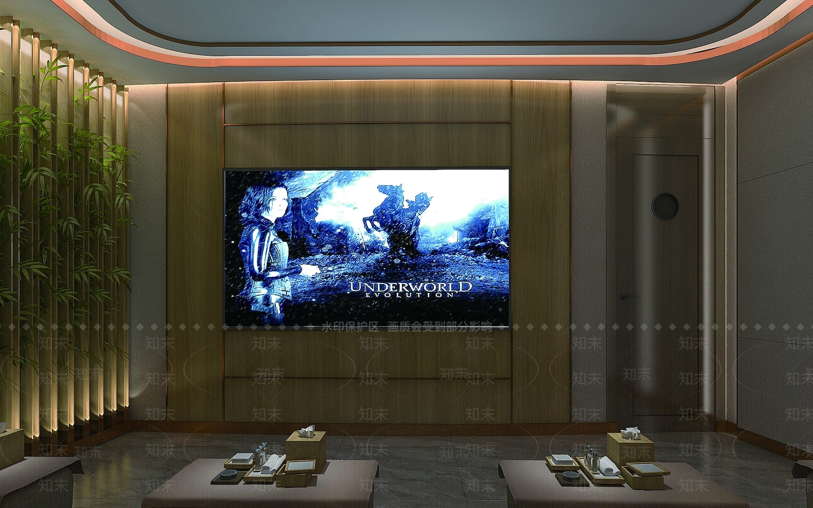 新中式足浴会所3D模型下载【ID:783968138】