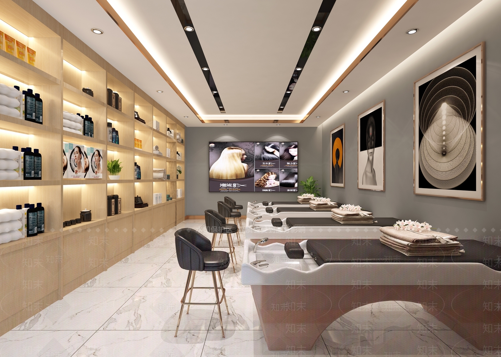 现代理发店3D模型下载【ID:384180458】