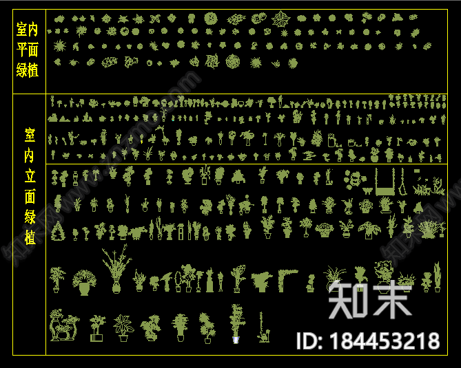 园林绿植图库大全施工图下载【ID:184453218】