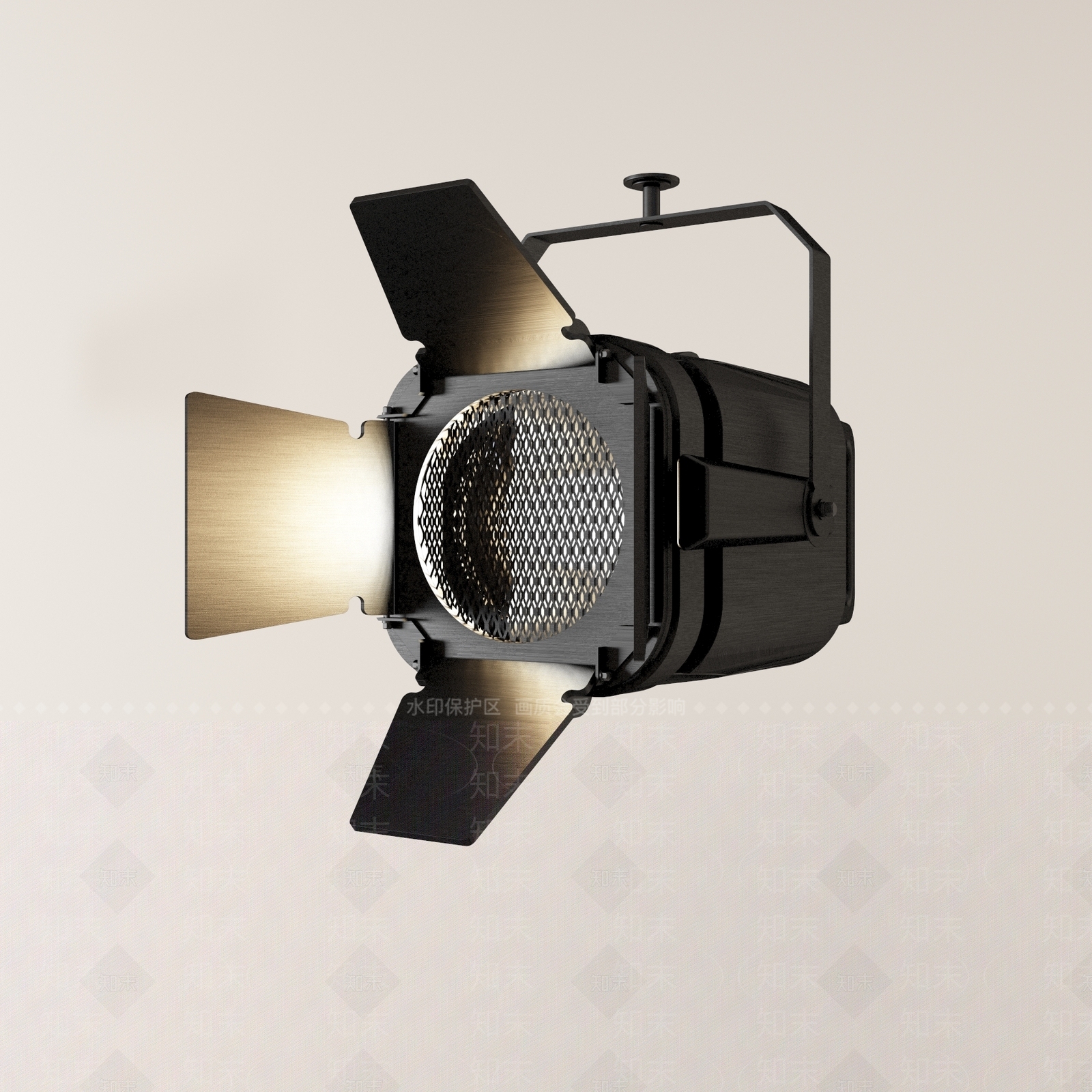 现代舞台射灯3D模型下载【ID:684658680】