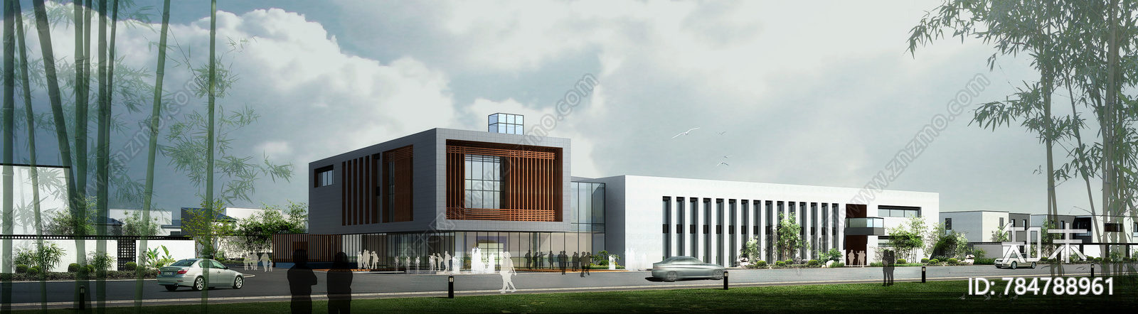 酒店会所中心施工图下载【ID:784788961】