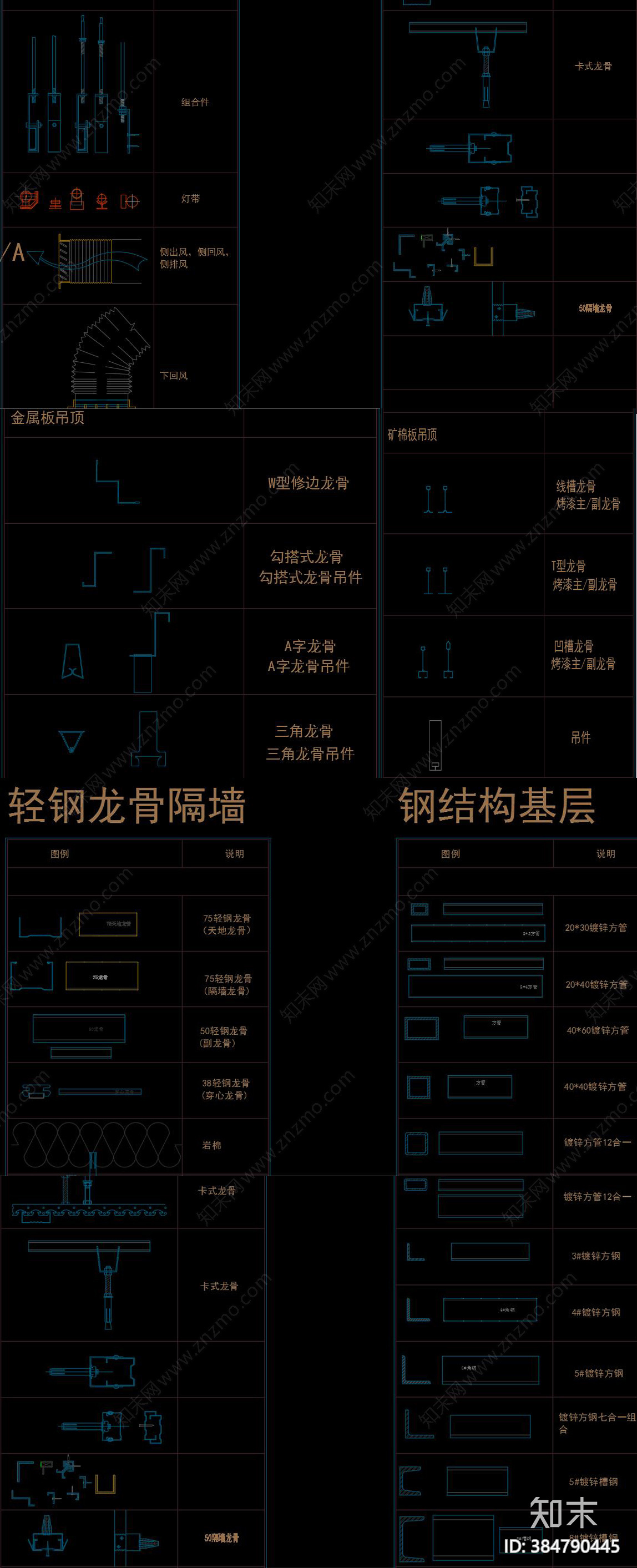 动态块CAD施工图下载【ID:384790445】