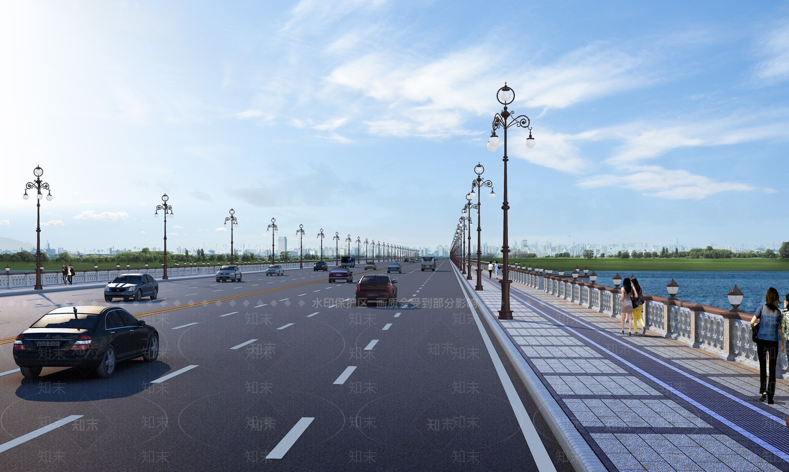 现代公路3D模型下载【ID:984840331】